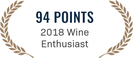 94 points 2018 wine enthusiast